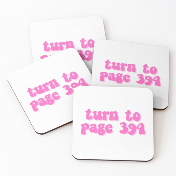 Item preview, Turn To Page 394 designed and sold by PinkPerfect.