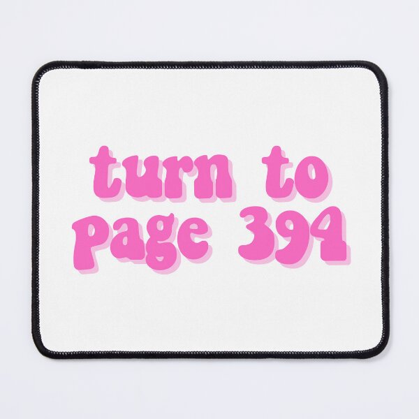 Item preview, Turn To Page 394 designed and sold by PinkPerfect.