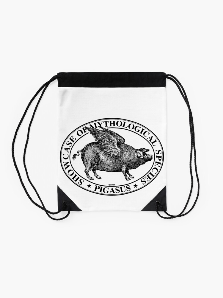 Vista alternativa de Mochila saco Pigasus negro