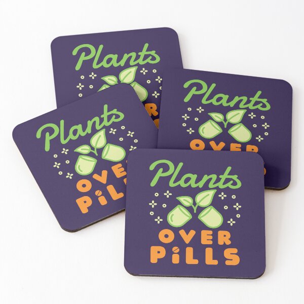 Item preview, Plants Over Pills Herbal Medicine Herbalist designed and sold by jaygo.