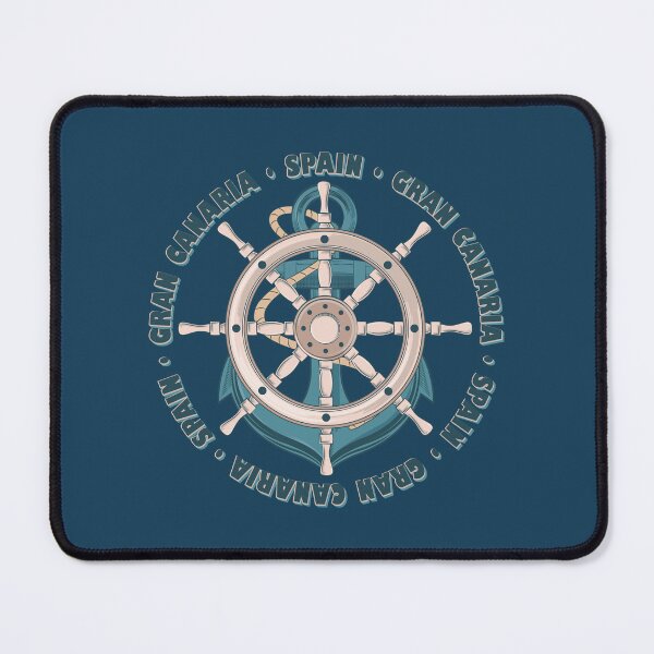 Item preview, Gran Canaria Spain Nautical Summer Anchor Design designed and sold by CynthiaGraphics.