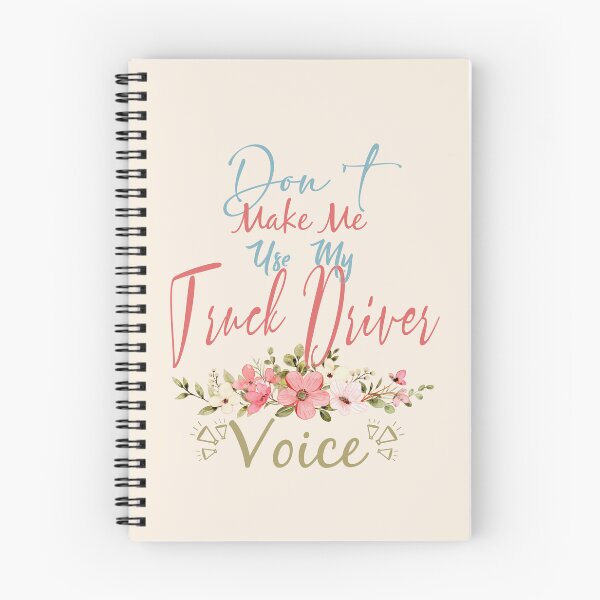 Item preview, Don't Make Me Use My Truck Driver Voice - Funny Truck Driver Quote Gift Idea For Men and Womens designed and sold by Mmmm3344.