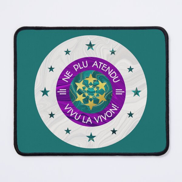 Item preview, Ne plu atendu. Vivu la vivon! designed and sold by Zebastjan Johanzen.