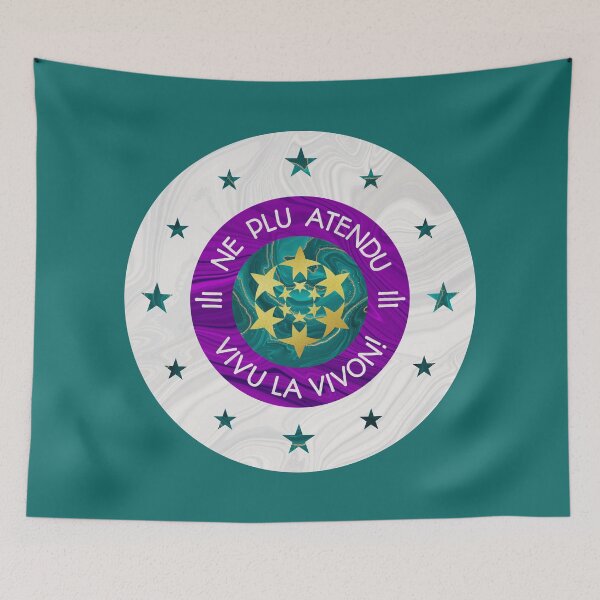 Item preview, Ne plu atendu. Vivu la vivon! designed and sold by Zebastjan Johanzen.