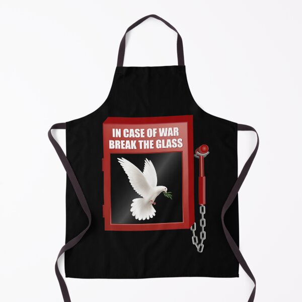 Item preview, Peace - In Case of War Break the Glass -White Dove designed and sold by Shirt-Designs.