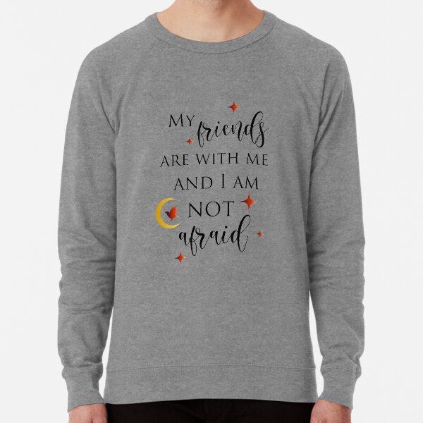 Item preview, HOEAB Crescent City Quotes- My friends are with me and I am not afraid designed and sold by Loveofbookshop.
