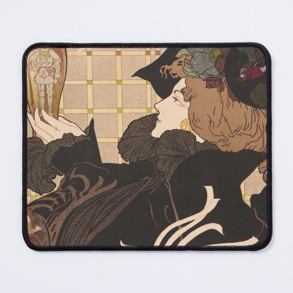 Item preview, Tiny Knight - Art Nouveau - by Georges de Feure - Vintage Art designed and sold by RickE.