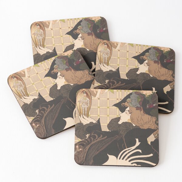 Item preview, Tiny Knight - Art Nouveau - by Georges de Feure - Vintage Art designed and sold by RickE.