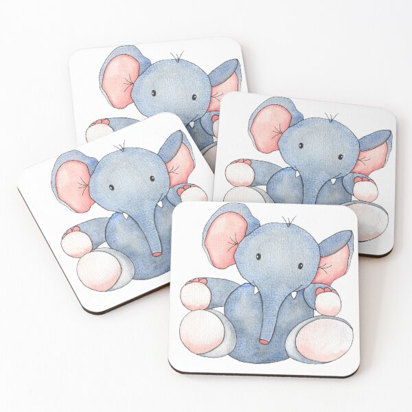 Item preview, Smiley Baby Elephant designed and sold by CheekyColours.
