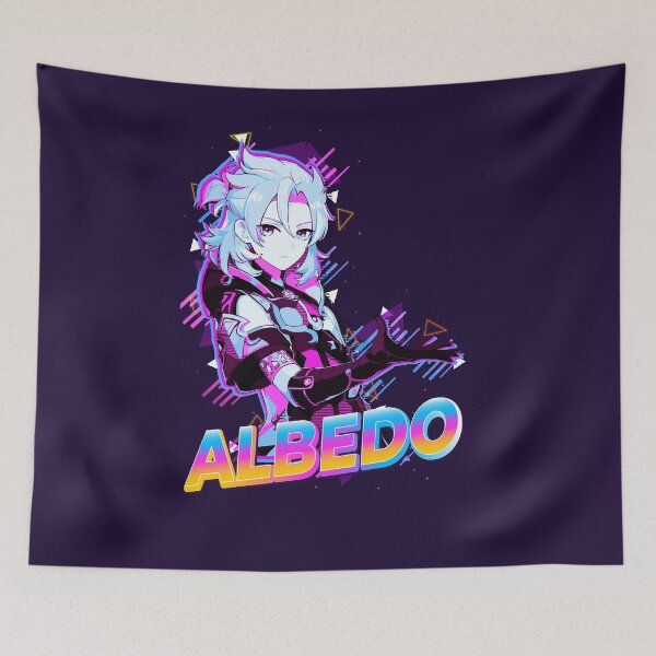 Item preview, Albedo | Genshin Impact designed and sold by Fish6SticksP.