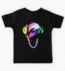 Faultier (Rainbow B-Boy Style) Kinder T-Shirt