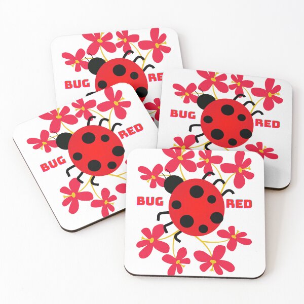 Item preview, ColorPress - Bug Red designed and sold by GeesStore.