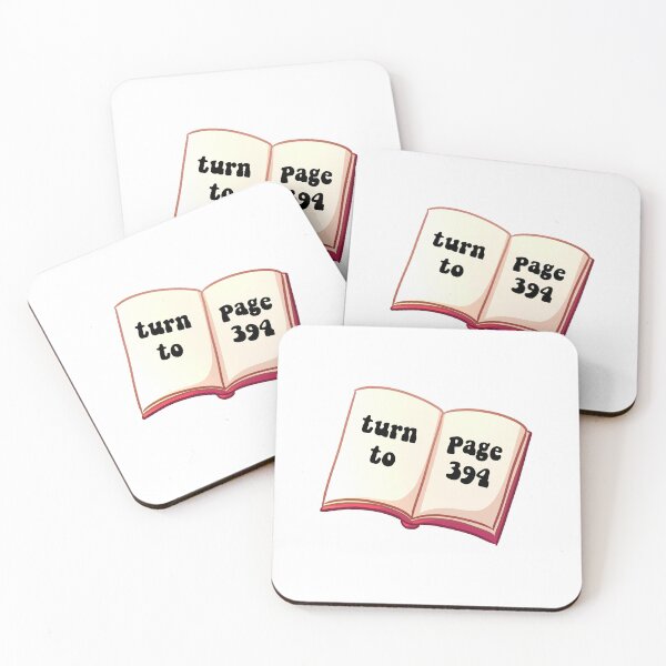 Item preview, Turn To Page 394 designed and sold by PinkPerfect.