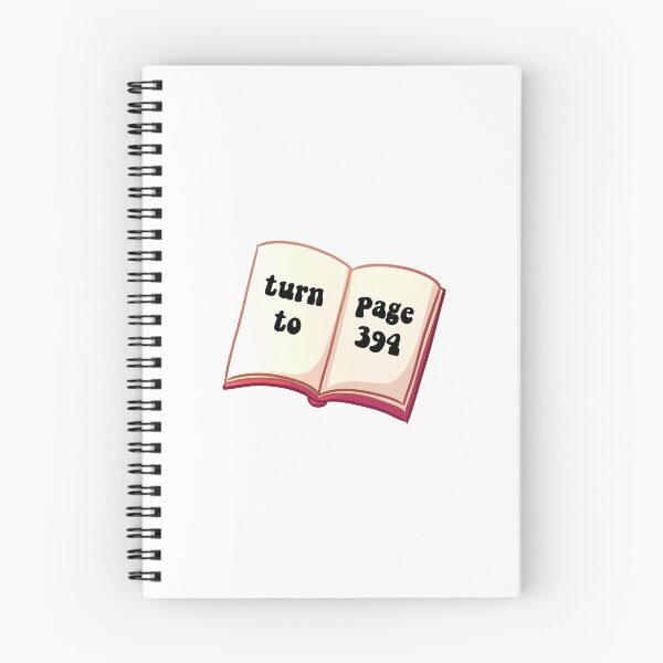 Item preview, Turn To Page 394 designed and sold by PinkPerfect.
