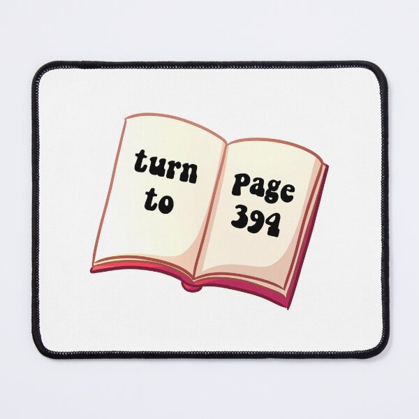 Item preview, Turn To Page 394 designed and sold by PinkPerfect.