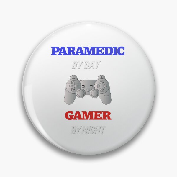 Item preview, Paramedic By Day Gamer By Night designed and sold by optimal-art.