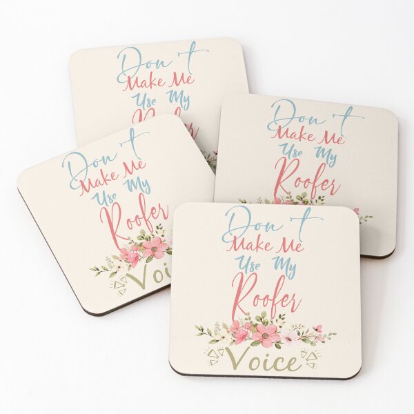 Item preview, Don't Make Me Use My Roofer Voice - Funny Roofer Quote Gift Idea For Men and Womens designed and sold by Mmmm3344.