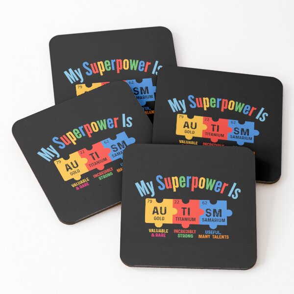 Item preview, My Superpower Is Autism, World Autism Awareness Day designed and sold by WanderTravels.
