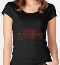 High Anxiety Women's Fitted Scoop T-Shirt