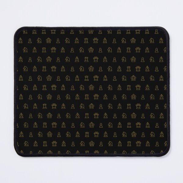 Item preview, Chess Pieces Dark Pattern designed and sold by sleeveartist.