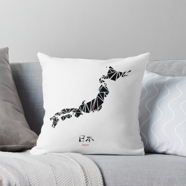 Item preview, Abstract Geometric Map of Japan Drawing designed and sold by MariOyama.