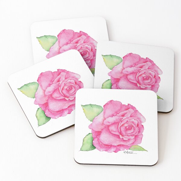 Item preview, giant watercolor rose designed and sold by Maryse-Montron.