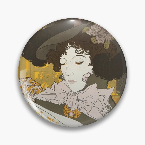 Item preview, Woman Reading by Georges De Feure - Vintage Art designed and sold by RickE.