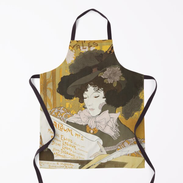 Item preview, Woman Reading by Georges De Feure - Vintage Art designed and sold by RickE.