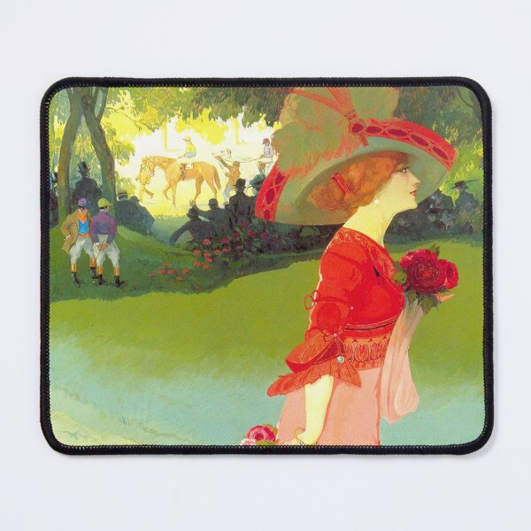 Item preview, Woman in Red by Georges De Feure - Vintage Art designed and sold by RickE.