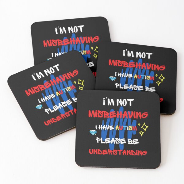 Item preview, I'm not misbehaving I have Autism, Autism Awareness designed and sold by Sam Artist.