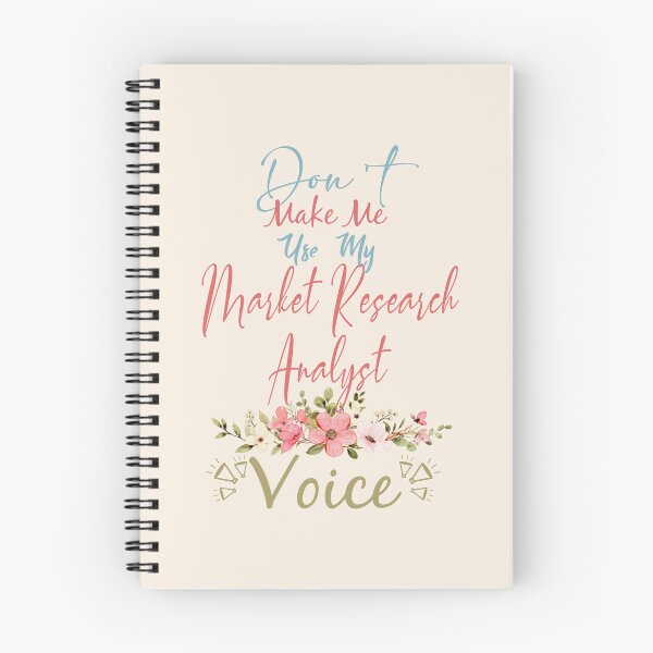 Item preview, Don't Make Me Use My Market Research Analyst Voice - Funny Market Research Analyst Quote Gift Idea For Men and Womens designed and sold by Mmmm3344.