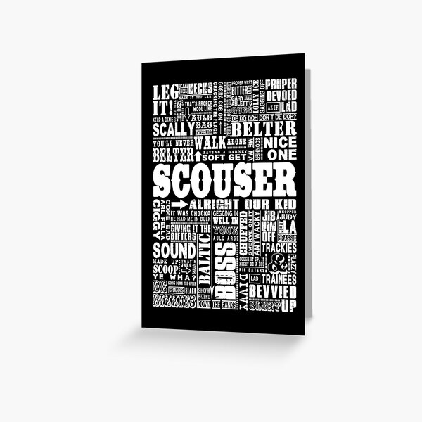 Item preview, Traditional Scouser Sayings designed and sold by DOOLALLY.