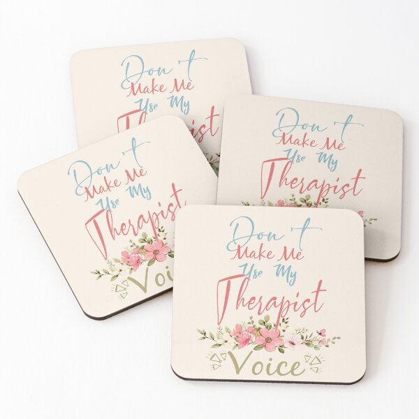 Item preview, Don't Make Me Use My Therapist Voice - Funny Therapist Quote Gift Idea For Men and Womens designed and sold by Mmmm3344.