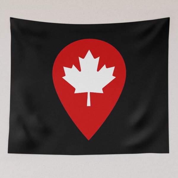 Item preview, Canada | Location Pin | Canadian Love designed and sold by LostTraveller.