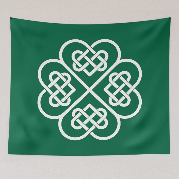 Item preview, Celtic Love Knot Shamrock designed and sold by TashaVector.