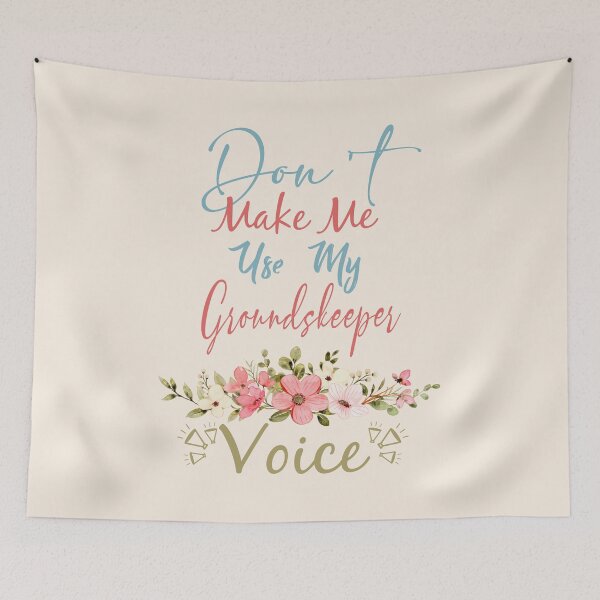 Item preview, Don't Make Me Use My Groundskeeper Voice - Funny Groundskeeper Quote Gift Idea For Men and Womens designed and sold by Mmmm3344.