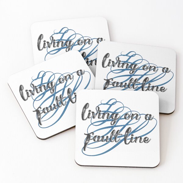Item preview, Living on a Fault Line designed and sold by JadeEye.