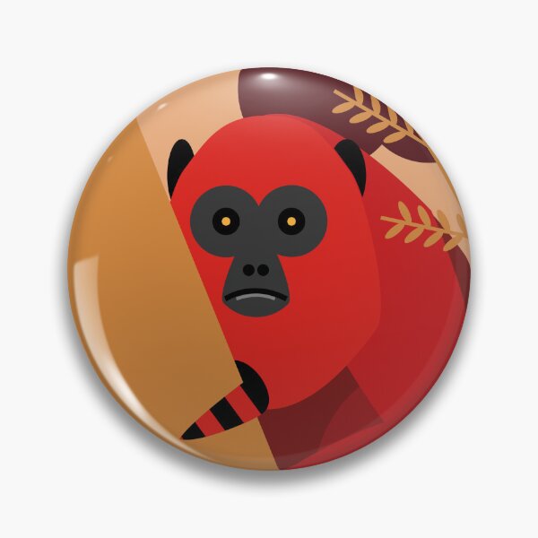 Item preview, Red Howler Monkey  designed and sold by prizprazpruz.