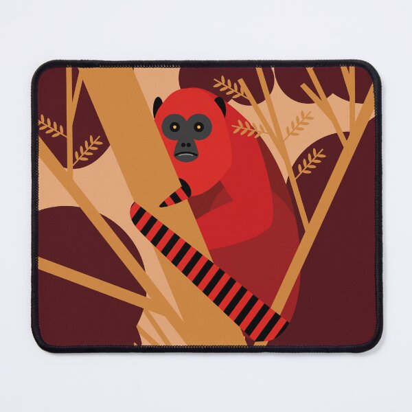 Item preview, Red Howler Monkey designed and sold by prizprazpruz.