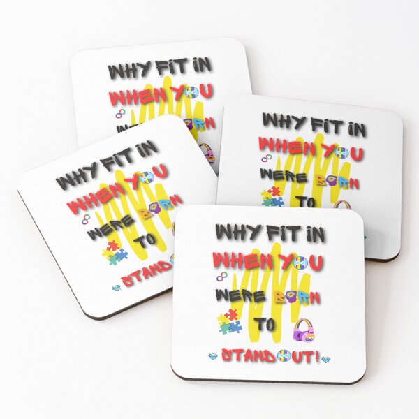 Item preview, Why fit in when you Born to stand out designed and sold by Sam Artist.