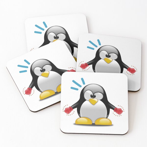 Item preview, Cute penguin with boxing gloves designed and sold by AwesomeArt13.