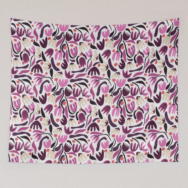 Item preview, Berry minimalist floral  designed and sold by SisterlyLove.