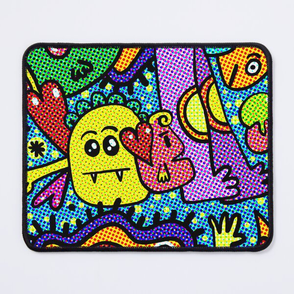 Item preview, Newpaper Art Doodle Pattern designed and sold by RyanCaudell.