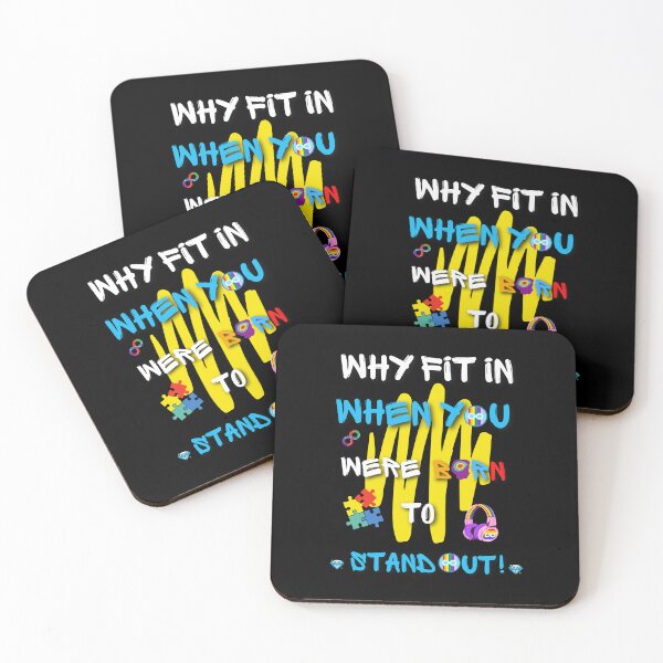 Item preview, Why fit in when you Born to stand out designed and sold by Sam Artist.