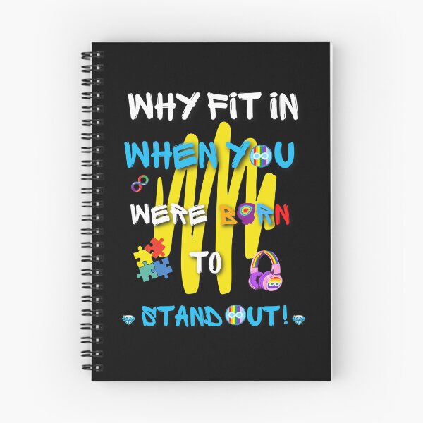 Item preview, Why fit in when you Born to stand out designed and sold by Sam Artist.
