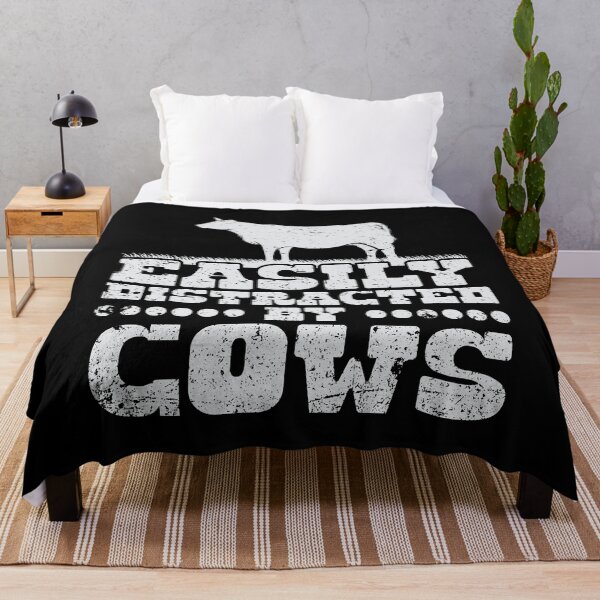 Item preview, Easily distracted by cows designed and sold by ProofBrand.