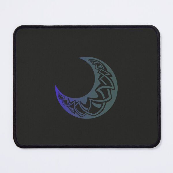 Item preview, Crescent moon decorated - old ornamentation style - colored with dark background designed and sold by MoAzim.