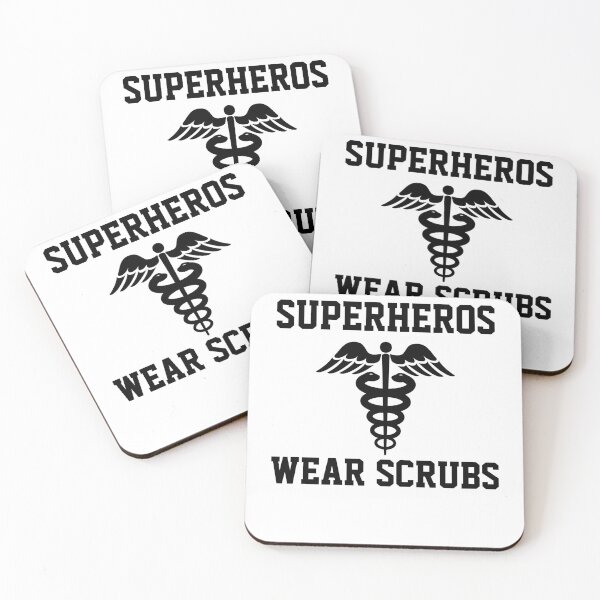 Item preview, Superheros Wear Scrubs designed and sold by Indra Agrawal.