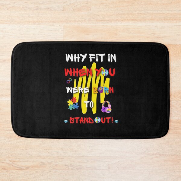 Item preview, Why fit in when you Born to stand out designed and sold by Sam Artist.