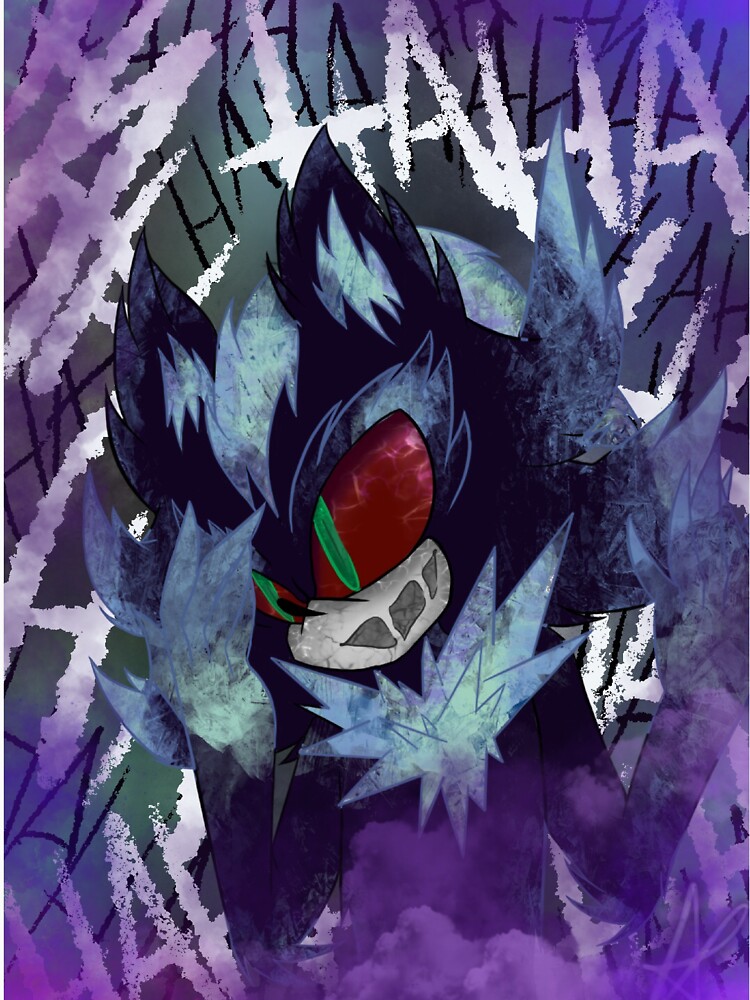 neo metal sonic art Art Board Print for Sale by danielroy4